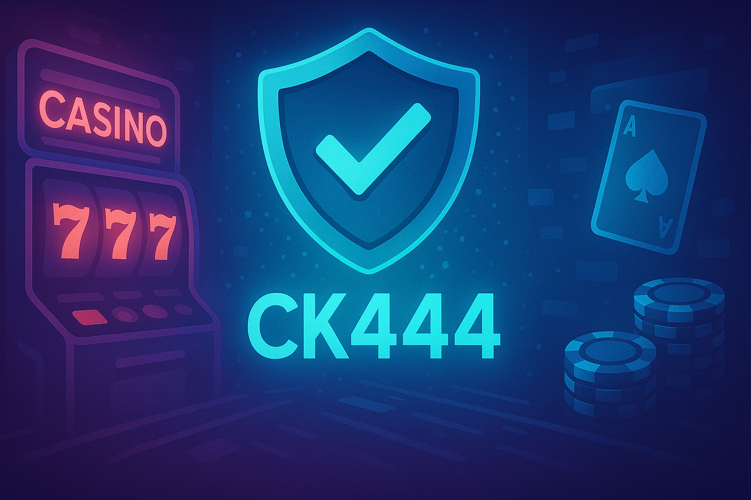 Immersive lounge-style interface of CK444  casino